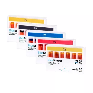 Guttapercha csúcs BlueShaper 60db Zarc