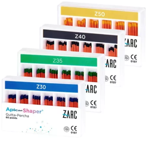 Guttapercha csúcs ApicalShaper 60db Zarc