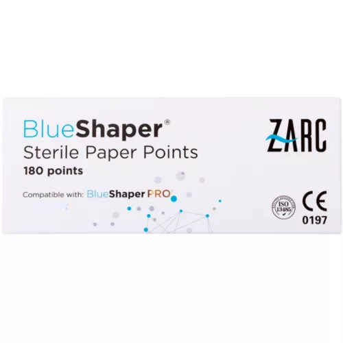 Papírcsúcs BlueShaper steril 180db Zarc