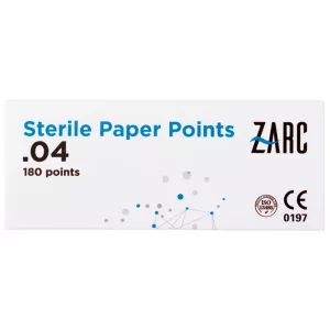 Papírcsúcs steril .04 180db Zarc