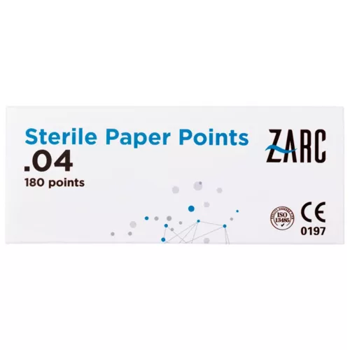 Papírcsúcs steril .04 180db Zarc