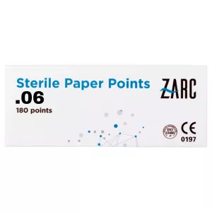 Papírcsúcs steril .06 180db Zarc