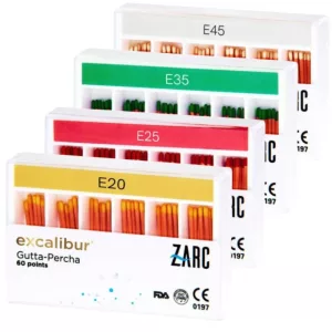Guttapercha csúcs Excalibur 60db Zarc