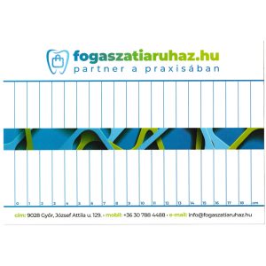   Keverőblokk lenyomatanyagokhoz, nagy 21cmx15cm 25lap fogaszatiaruhaz.hu