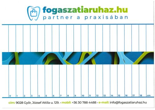 Keverőblokk lenyomatanyagokhoz, nagy 21cmx15cm 25lap fogaszatiaruhaz.hu