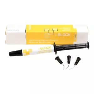   i-BLOCK fényrekötő helyfenntartó műgyanta 3.8g fecskendő+3db applikációs csőr
