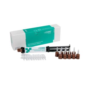   i-CORE dual kötésű csonkfelépítő és csaprögzítő 9g fecskendő+10db keverőcsőr+10db intraorális csőr+10db endo kanül