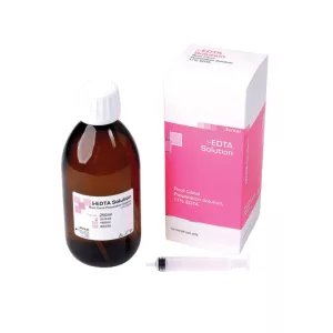   i-EDTA Solution gyökércsatorna preparáló oldat, 17% EDTA 250ml folyadék+3ml adagoló fecskendő
