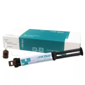   i-FIX Duo dual kötésű műgyanta ragasztócement 8g fecskendő+10db keverőcsőr+10db intraorális csőr
