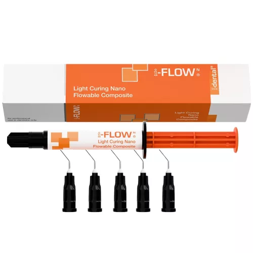 i-FLOW N fényrekötő nano kompozit utántöltő 5g+5db applikációs csőr