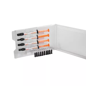   i-FLOW N fényrekötő nano kompozit készlet 4x2g 2xA2, 2xA3+10db applikációs csőr