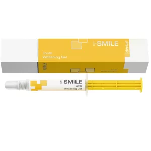   i-SMILE fogfehérítő zselé 3g fecskendő, 10% karbamid peroxid, fluoriddal, narancs ízű