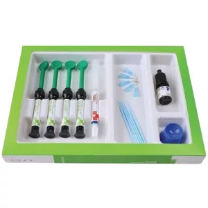   i-XCITE LC N fényrekötő nanohibrid kompozit készlet 4x4g A1, A2, A3, A3.5+5ml i-BONDING LC N+4.3g i-GEL N+eldobható eszközök